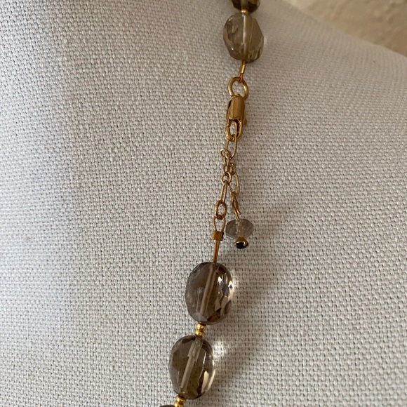 Reserved trade Genuine Smokey Quartz Necklace - Picture 5 of 9